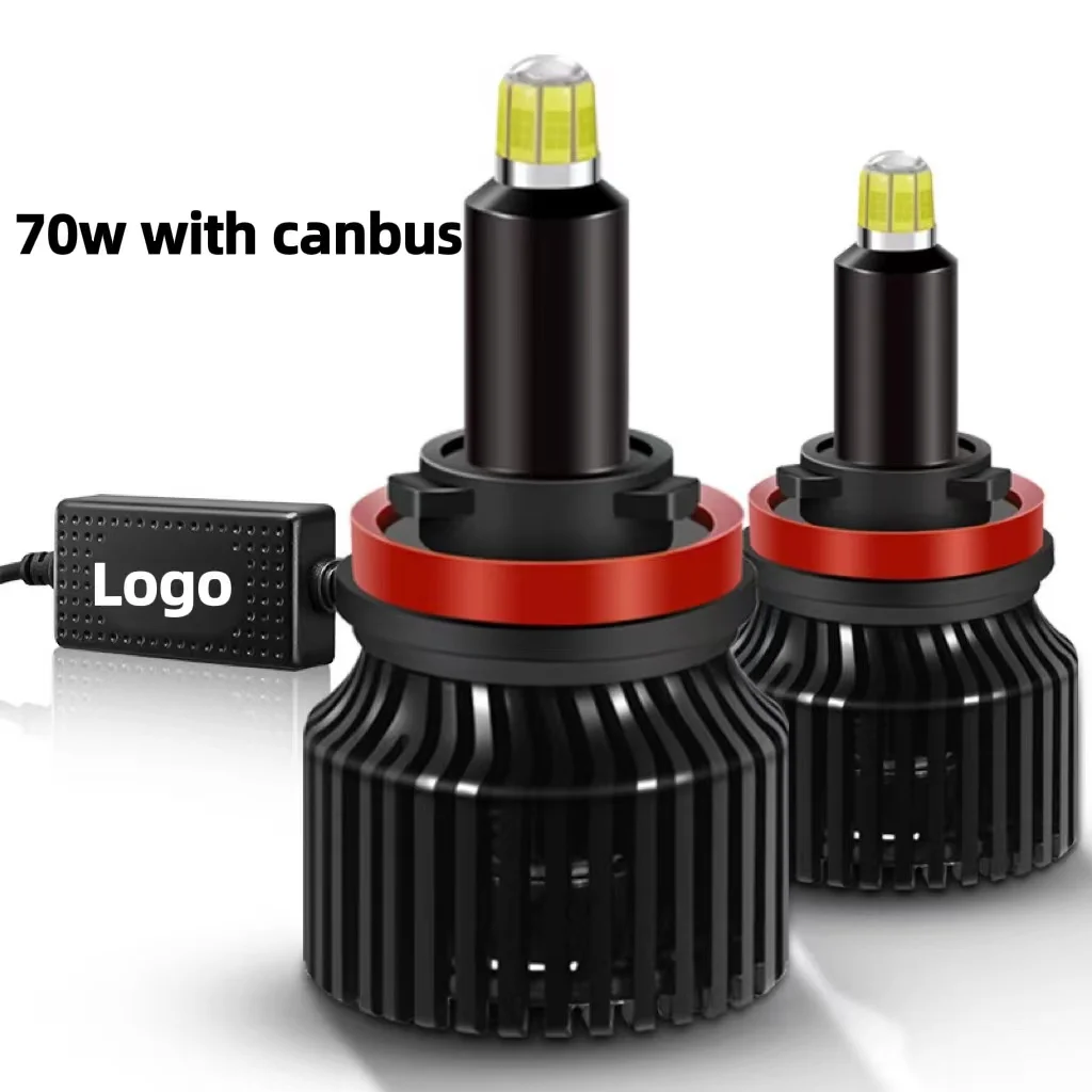 8 sides 70W 20000LM Car H8 HB3 9005 9006 H1 H11 Led Headlights Bulbs d1s D2s 9012 HIR2  H7 LED Canbus Light 360 Auto Lamp