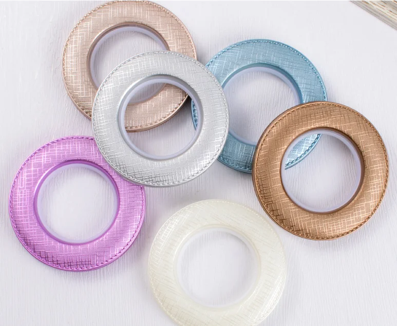 hard strong good quality easy open noiseless eyelet ring grommets for drapery curtain