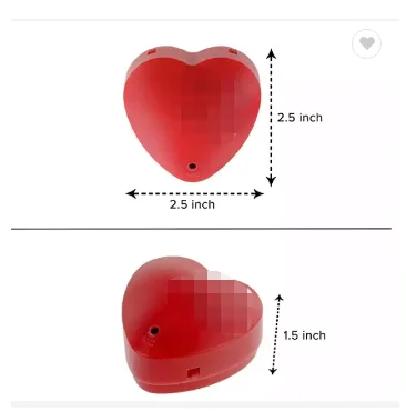 Recordable Voice Recording Box Heartbeat Recorder valentine gift mini toy voice recorder heartbeat bear
