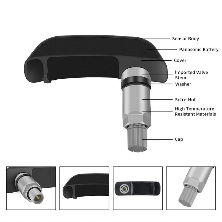 High quality Car TPMS tyre Pressure Sensor For Bmw motorcycle Replacement car tyre monitor system