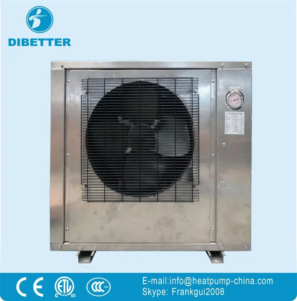 DEBITTER High Efficiency 12.0KW air heating pump storage water heaters air source Commercial High Temperature heat pump