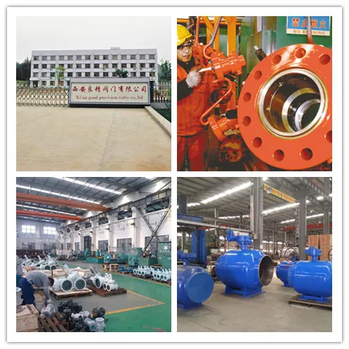 Ductile iron resilient seated rising stem flanged water gate valve manual operated PN16 DN100