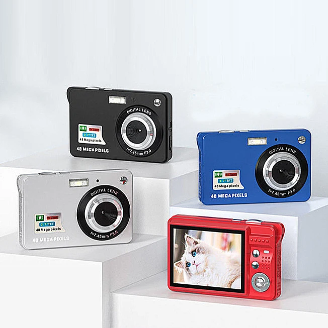 Professional Camcorder Digital Camera 60fps 4k 16x Rechargeable Battery Pack SD Card Slot (up to 128GB), SD HC Class 6 CMOS