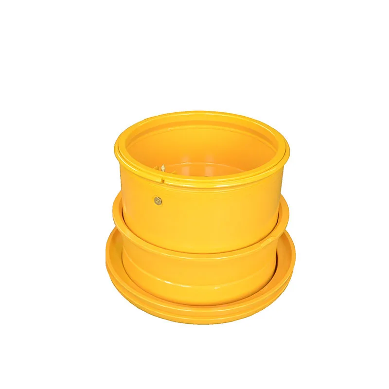 China rim factory 3pcs crane wheel rim ATL L160 14.00-25 engineering rims for 17.50-25 tires