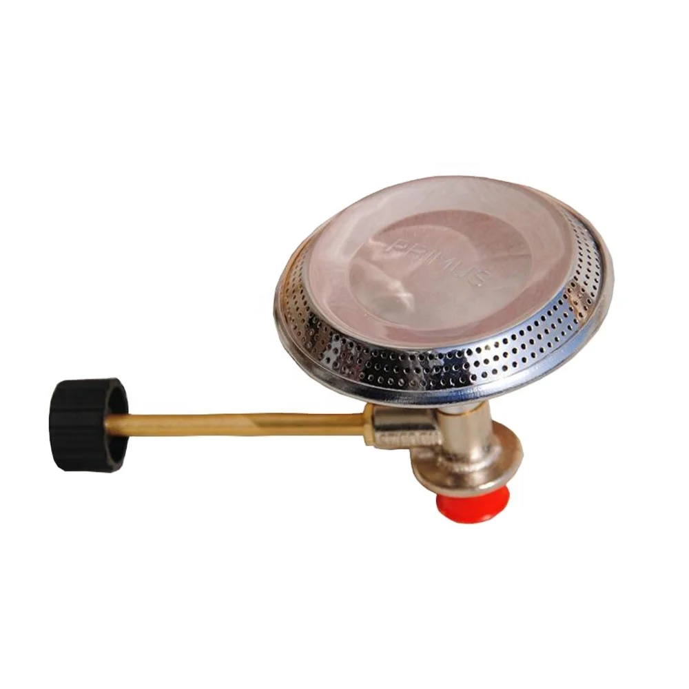 Kenya Primus LPG Burner Head  with Brass Valve, Camping Big Burner with Control Gas Cooker Burner