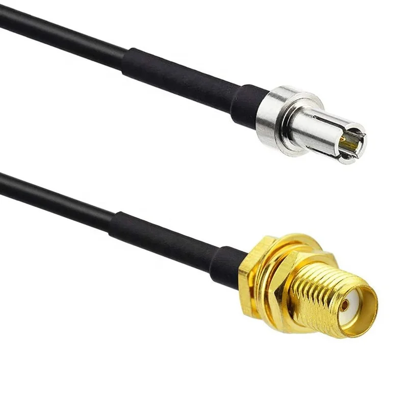 15CM TS9 To RP-SMA SMA Female Connector External Antenna Extension Adapter Rf Coaxial Pigtail Cable Assembly