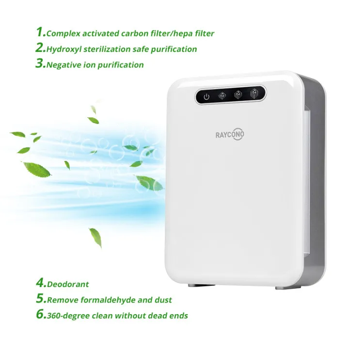 
Custom Purecare Clean Desktop Broad Hydroxyl Ozone Generator Air Purifier With Ozone 
