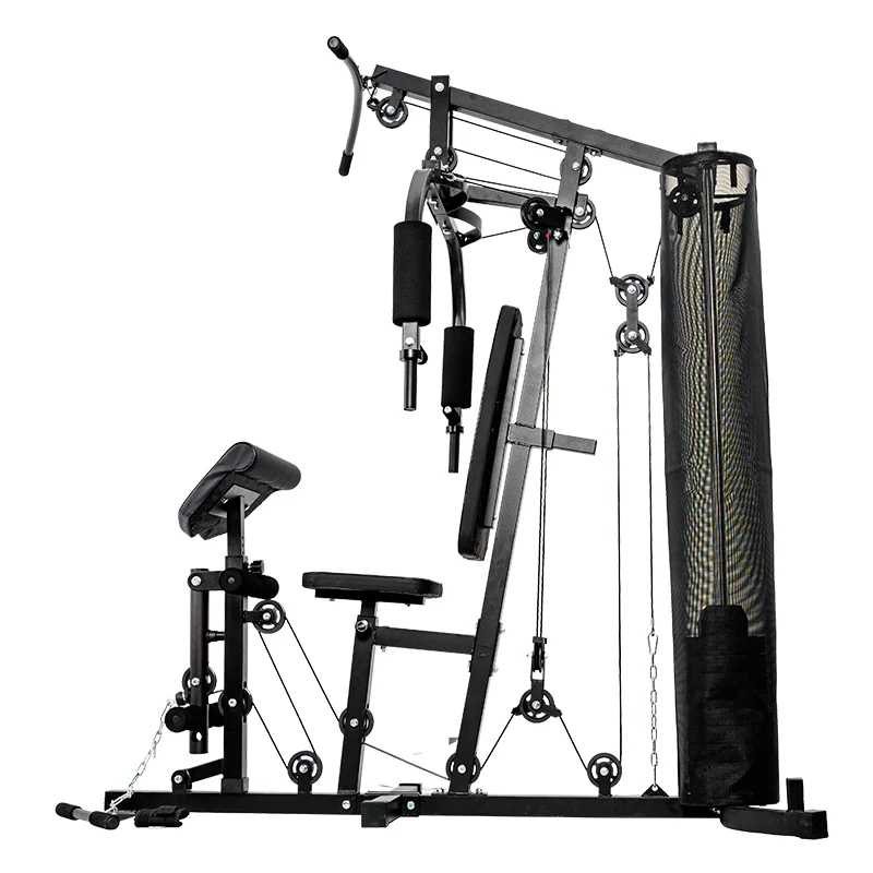 Single Station Integrated Trainer Home Commercial Exercise Fitness Strength Combination Equipment Multi Functional Station