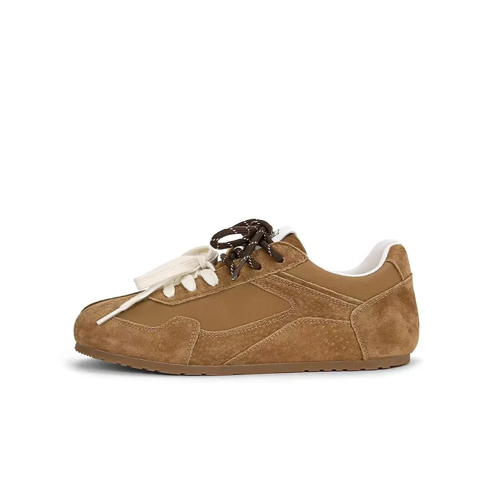 Forrest Gump Fashion Leather Sneaker Girls Casual Sport Shoes Non-slip Upper for Winter Walking and Running Wholesale