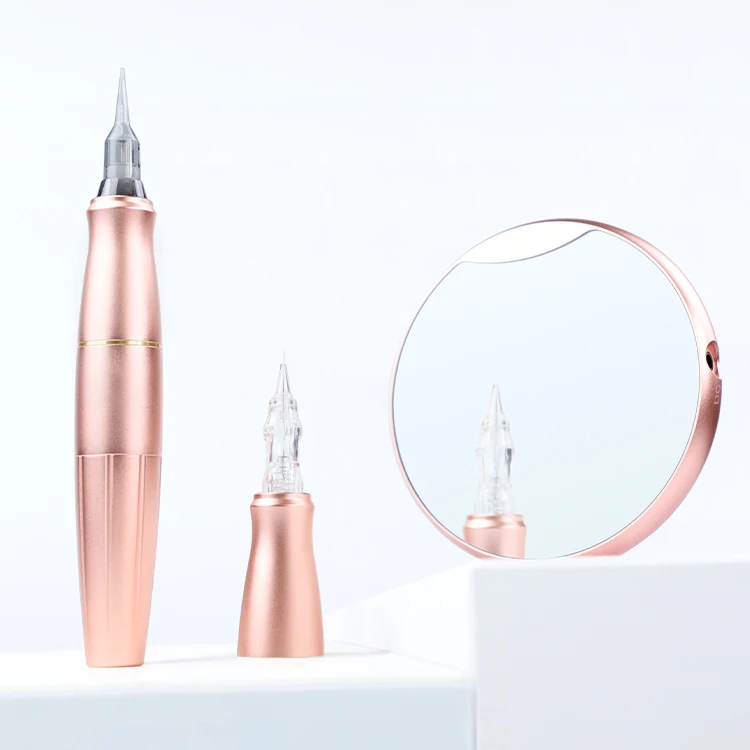Microblading Biomaser P90 dermografo профессиональная машинка для перманентного макияжа боди-арта татуировки с длинными волосами
