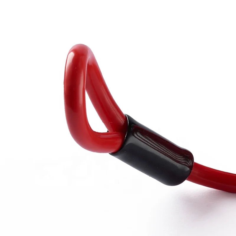 Custom Color Spring Tool Lanyard with Inner Steel Wire Cable, PVC TPU Nylon Coated Coil lanyard For Safety