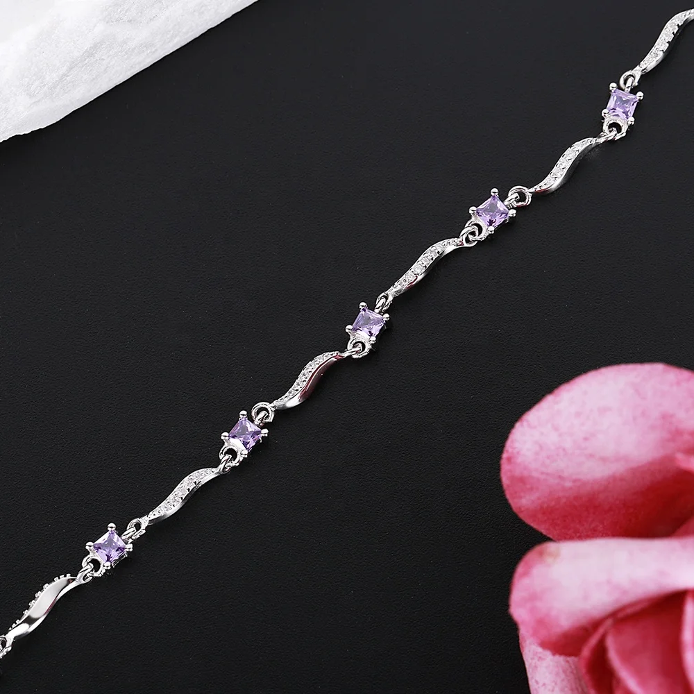 925 sterling silver Christian Cross hollow Religious chain Bracelet bracelet