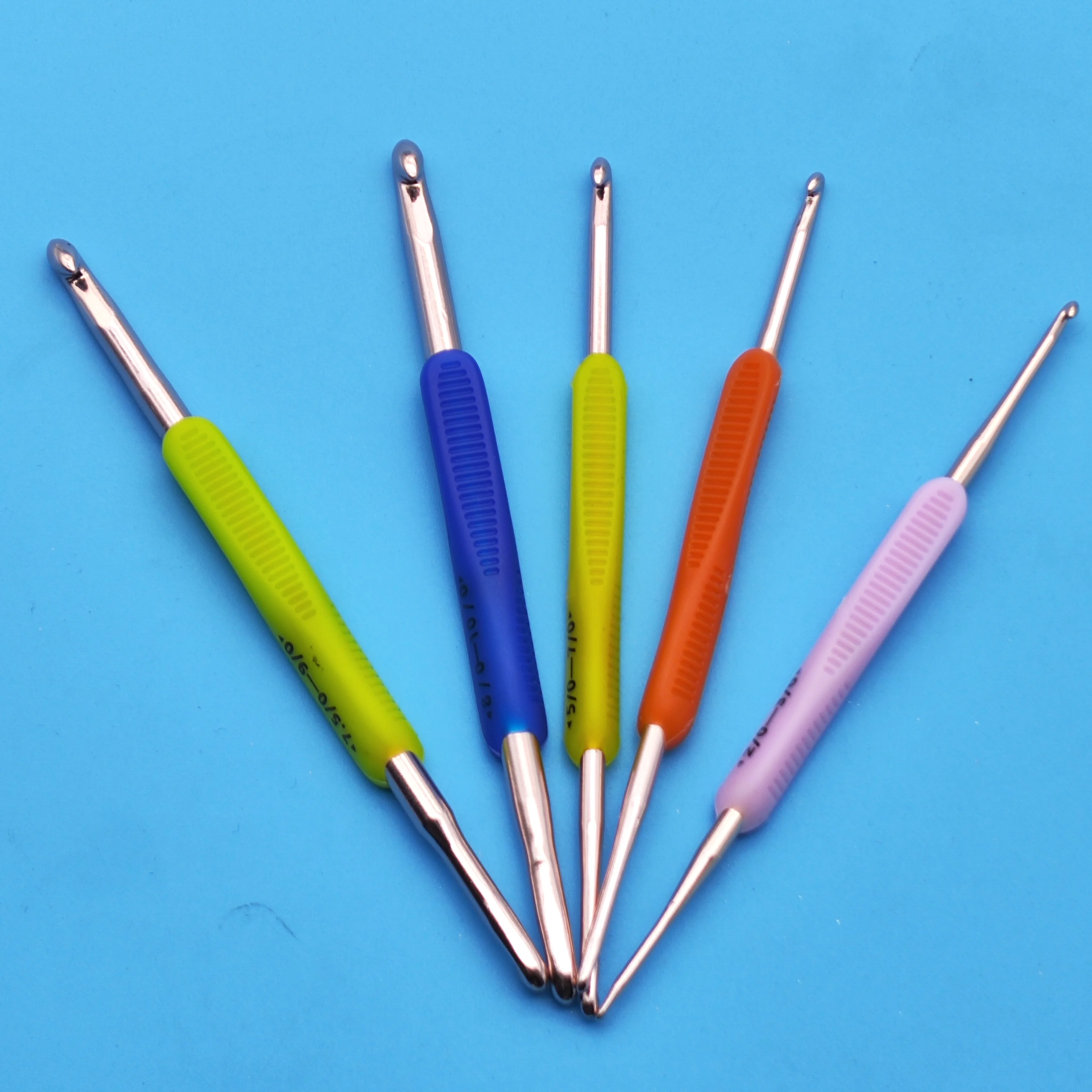 Double head Crochet Hooks Set Knitting Needles Set Stainless Steel Crochet Sewing Needles Tool