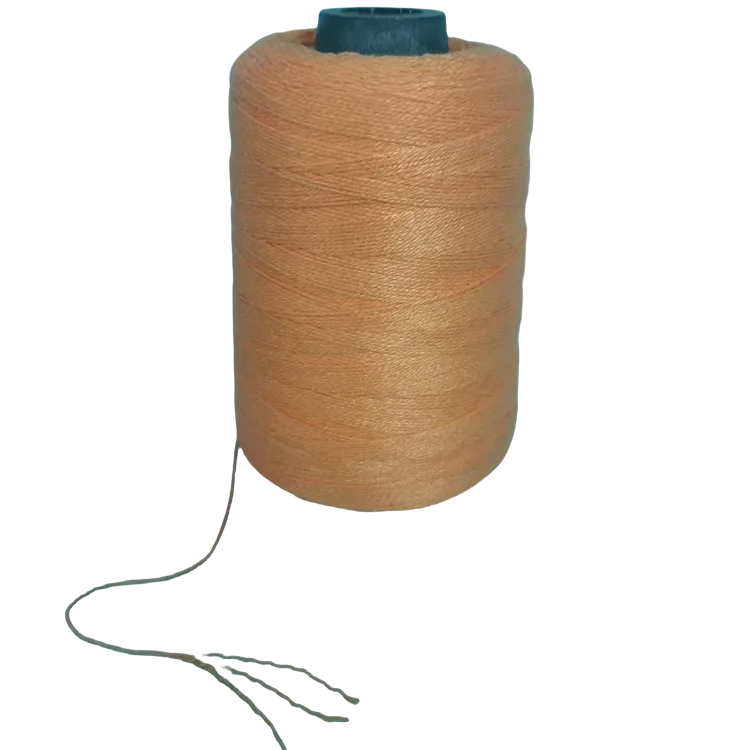 100% Polyester High Tenacity Filament Thread White Twisted Polypropylene Bag Closing Thread