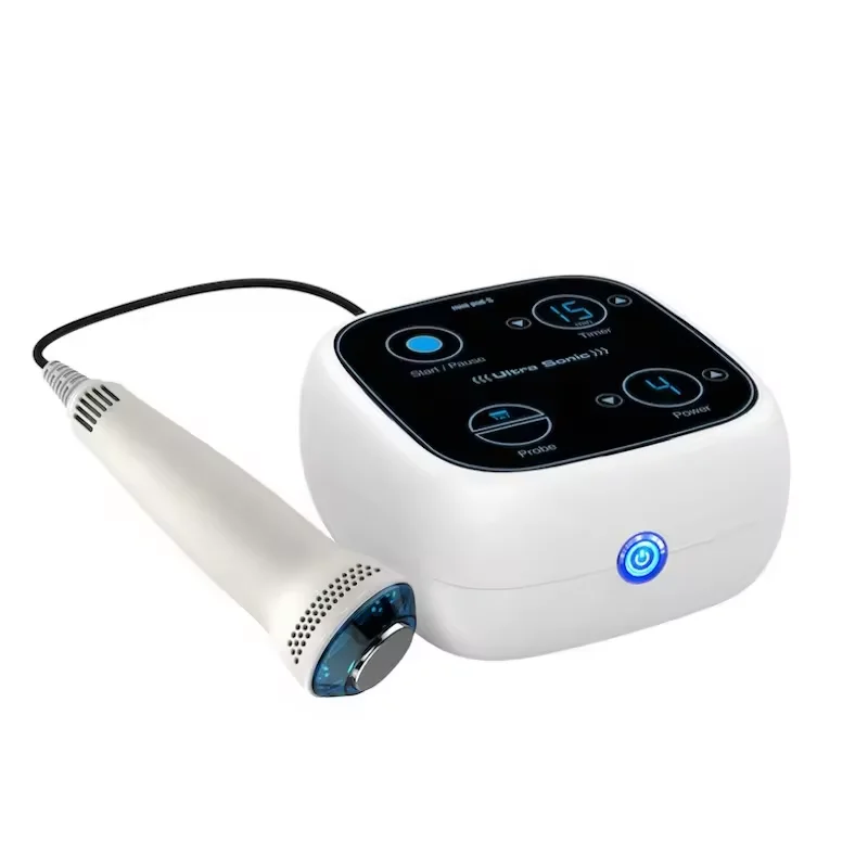 High Frequency Skin Scrubber Beauty Instrument Ultrasonic Microvibration Skincare Facial Deep Cleaning Device for Salon Use
