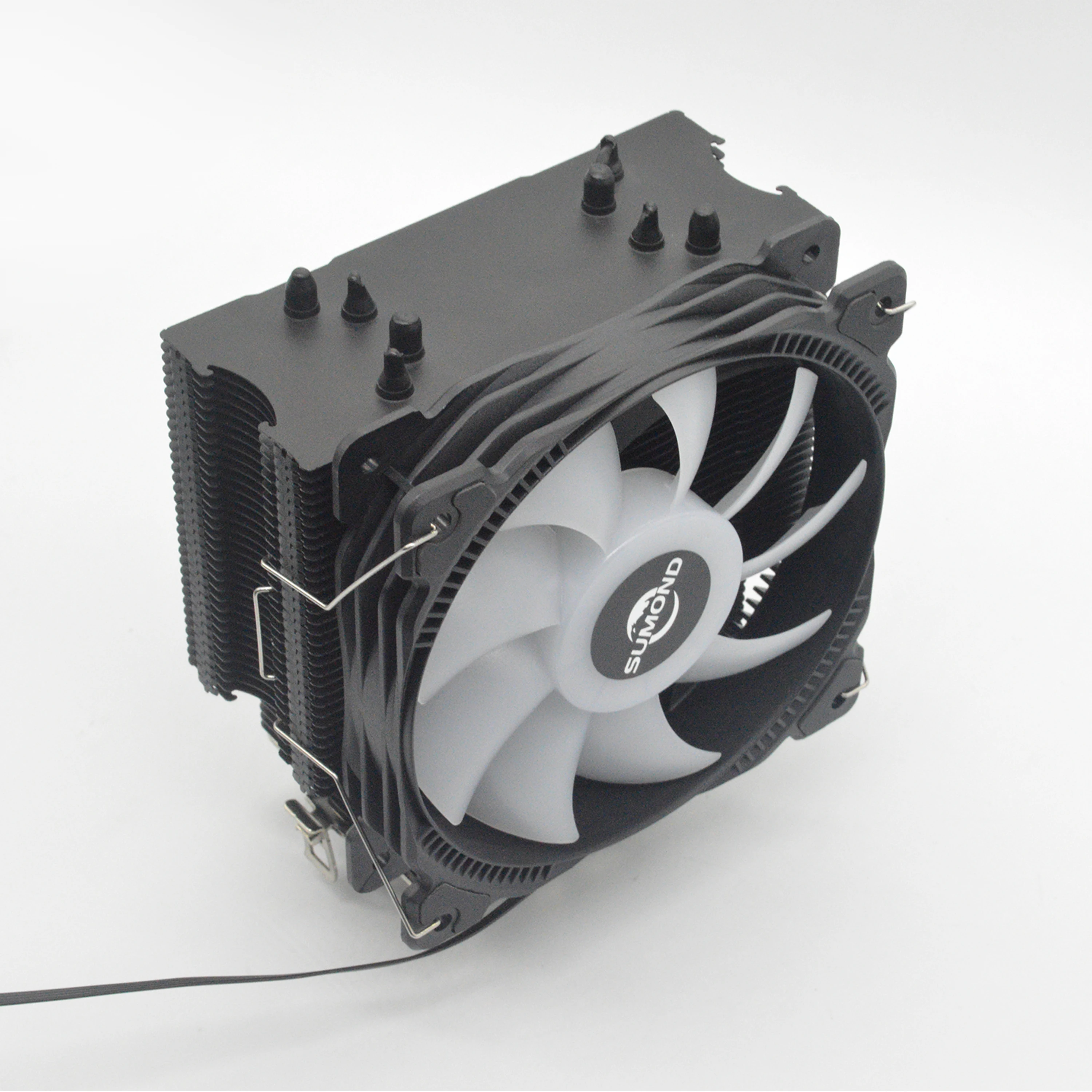 120 mm 4 heatpipe  OEM/ODM factory high quality ARGB  cooler air cooling heat sink cpu radiator for LGA115X 1200 1700 AM4 AM3