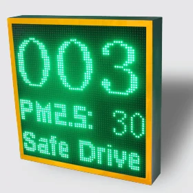 Traffic Radar Speed Sign With Detectable Camera