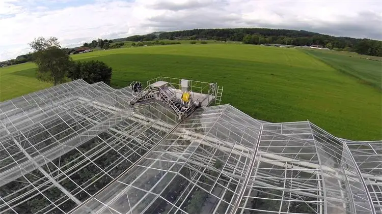 Modern venlo Polycarbonate Glass farming greenhouse Multi-Span Commercial pc sheet Greenhouses Prefab green house overall system