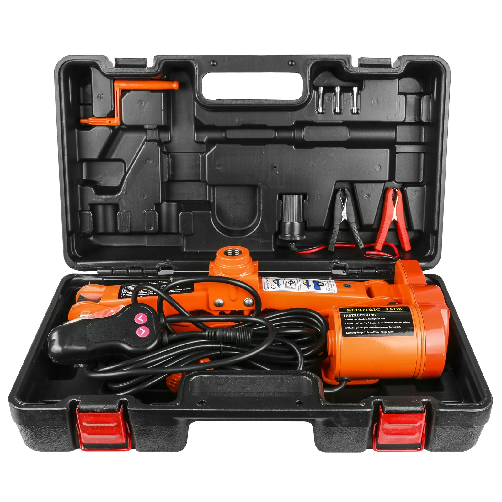 Portable DC 12V Car Jack 3Ton Electric Jack Auto Lift Scissor Automatic Sedan SUV Jack Lifting Car Repair Tool