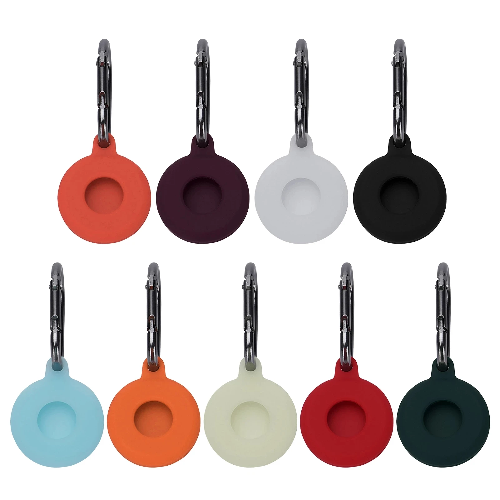 Защитный чехол для airтеги, мягкий силиконовый чехол с защитой от царапин, защитная оболочка для бирок, держатель для трекера