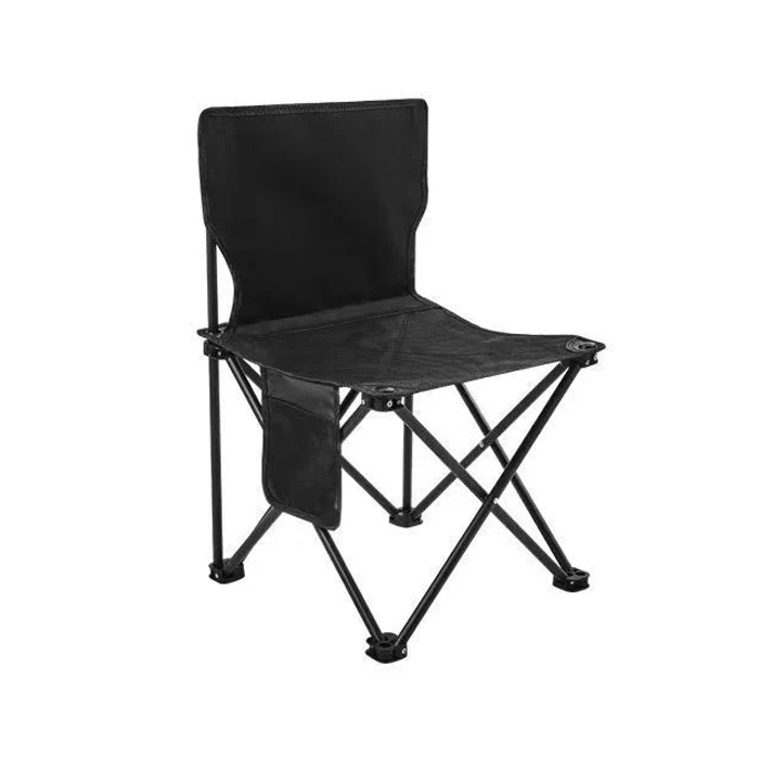 Hot Sale Oxford Cloth Side Storage Bag Design Chairs Black/White/Camouflage Blue Portable Camping Beach Foldable Chair