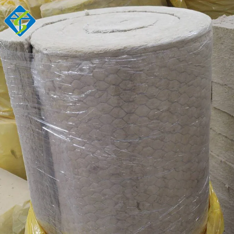 sound absorbing blanket materials fireproof insulation rock wool wall