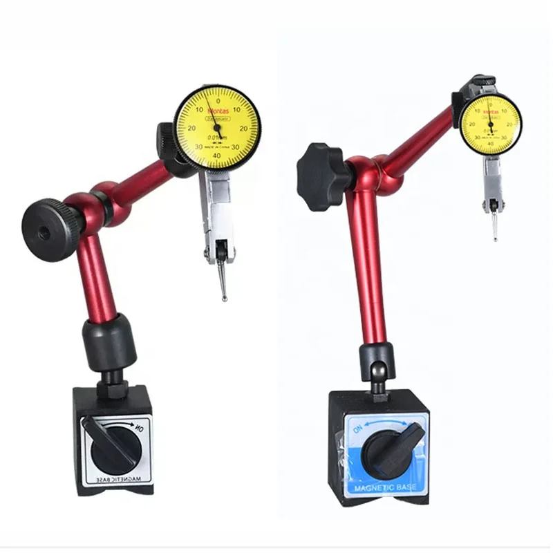 Universal Dial Indicator Magnetic Base Holder Dial Test Indicator Set High Precision Engraving Dial Indicator Measuring Tools