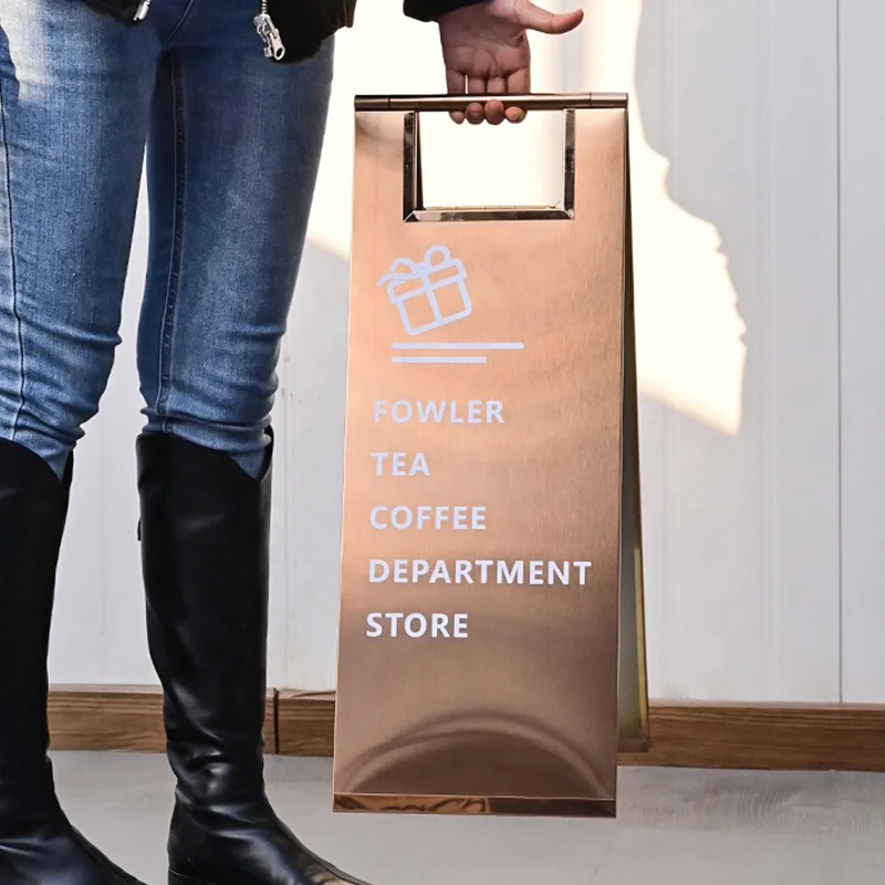 Kexian Factory Custom Stainless Steel No Parking Signs Traffic Sign Stand Warning Caution Wet Floor Sign