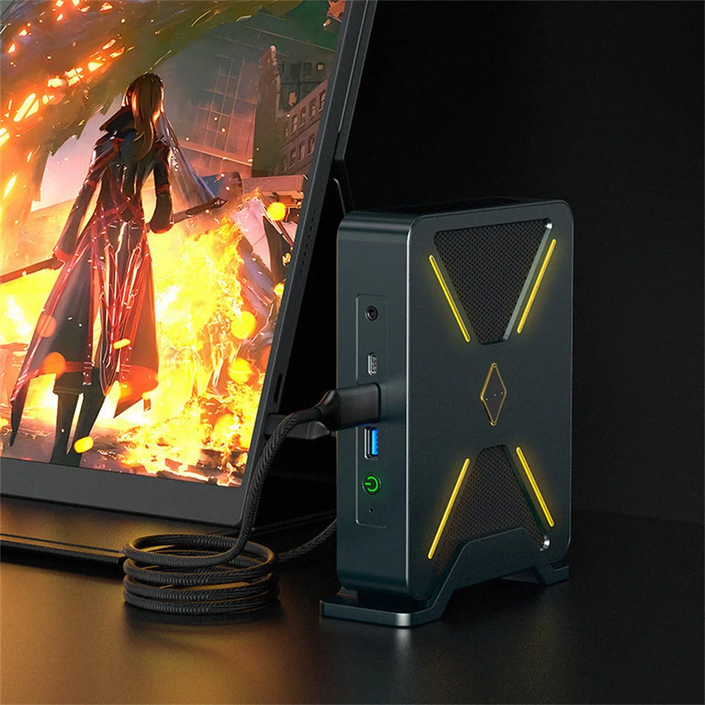 Mini PC Intel i5 4200U Processor 2*USB 3.0 4*USB 2.0 1*RJ45 VGA HD-MI Dual Display mini pc for home office