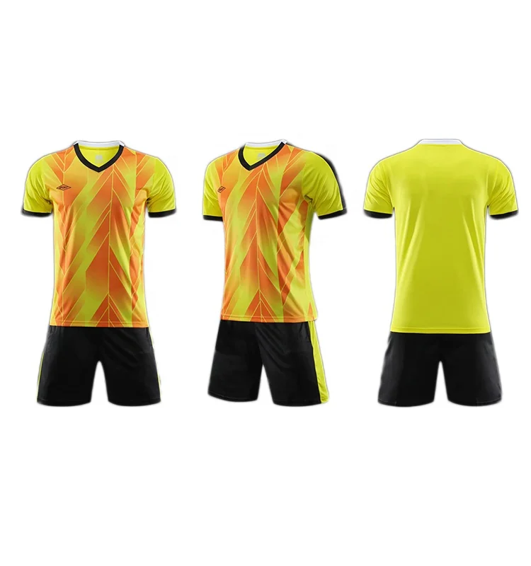 New Arrived Custom Logo Team Colorful Soccer Uniform