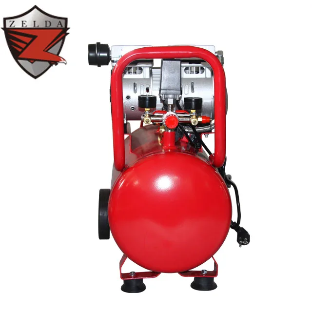 zelda portable 50L 600W motor power silent air compressor prices air compressor