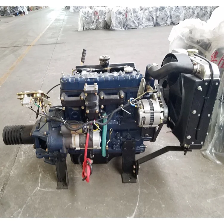 Chinese Manufacturer 35.3KW Clutch Diesel Engine 490G With PTO And Pulley