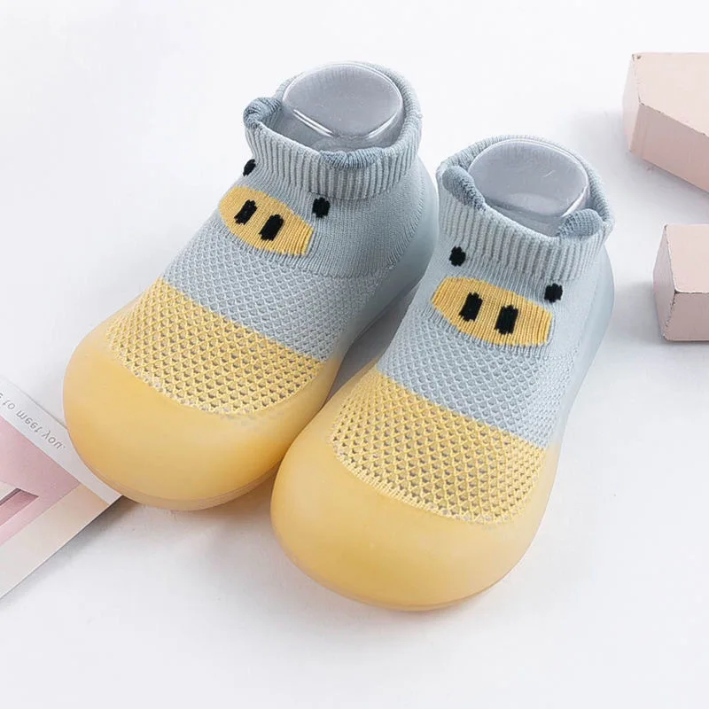 Non-Skid Indoor Floor Slipper Shoes Baby Boy Baby Walking Shoes Baby Sock Shoes Rubber