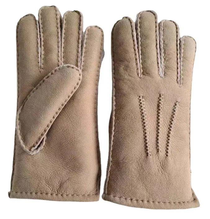 Перчатки из шерсти мериноса, от производителя, прямые продажи, модные теплые зимние перчатки индивидуального цвета