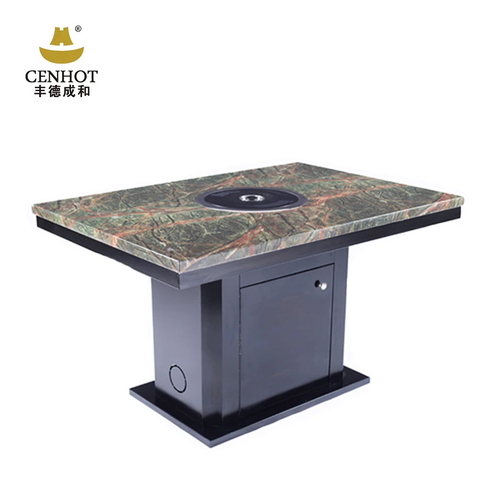 CENHOT Korean BBQ Tabletop Korean BBQ Table For Sale
