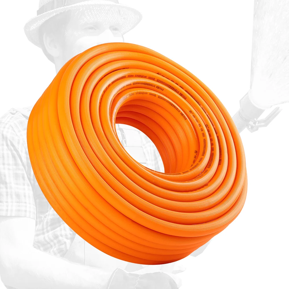 Explosion proof 3 layers spray pipe pvc water braided hose bulk