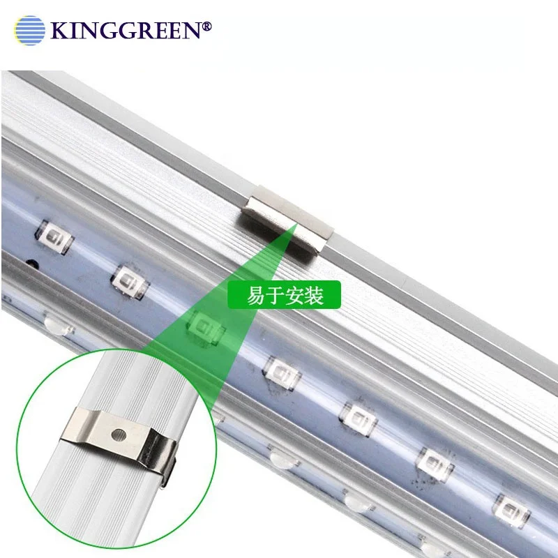 Profession Manufacturer 85-265V Input UV Light Tube Bar Type Purple UVA LED Lighting 365nm 395nm For KTV Bar Ink Curing