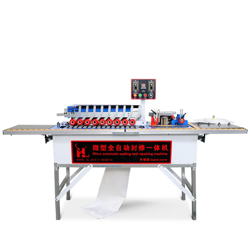 Edge Banding Machine With Auto Gluing And Trimming Buffing And Automatic End Cutting