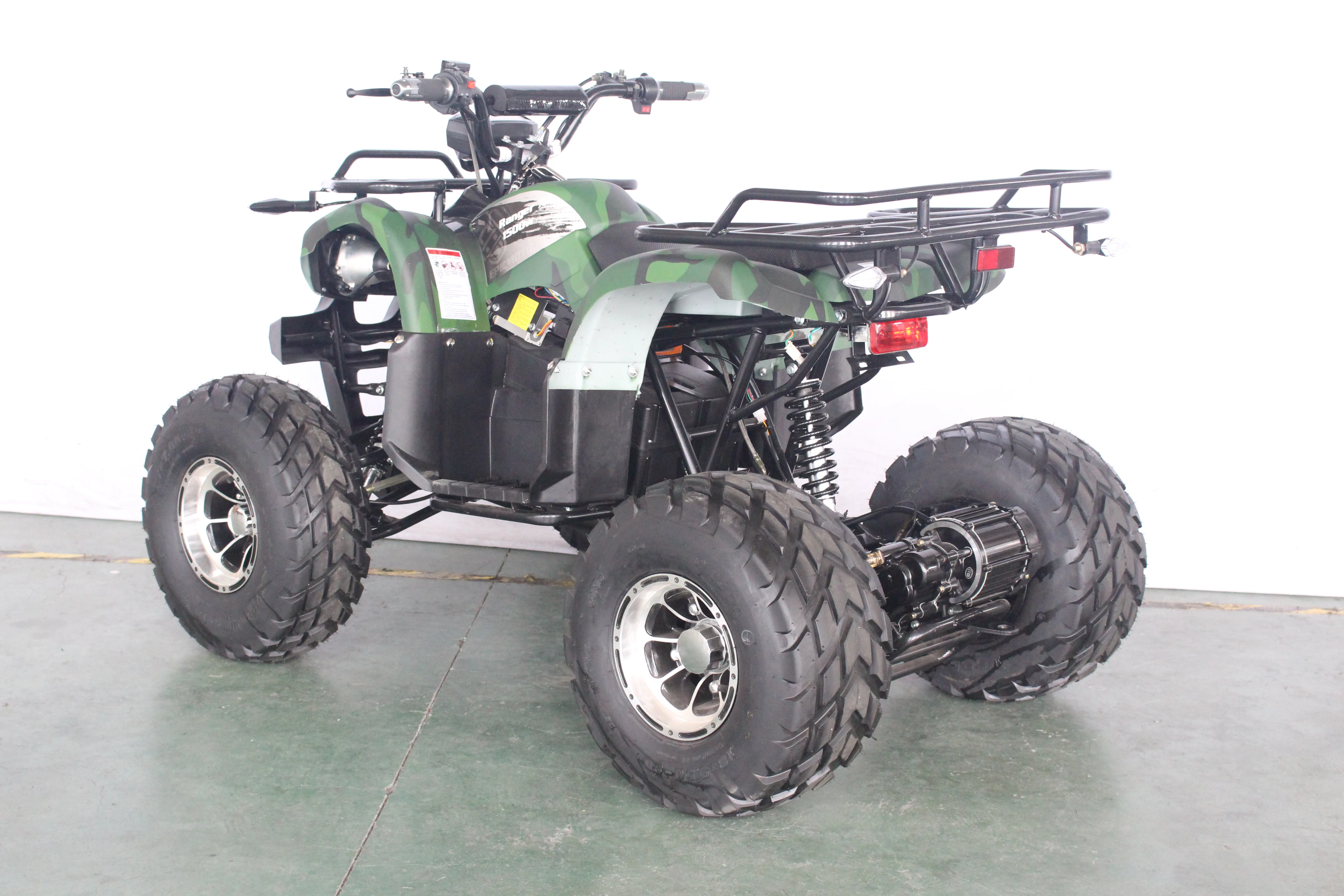 Powerful 1500W 4x4 Adult Electric ATV,With Gearbox