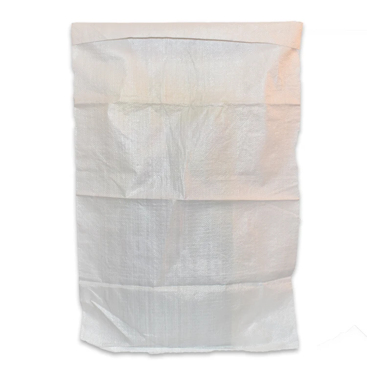 White Color Customized Size 25kg Polypropylene Chicken Animal Feed Sack Bag for Sale