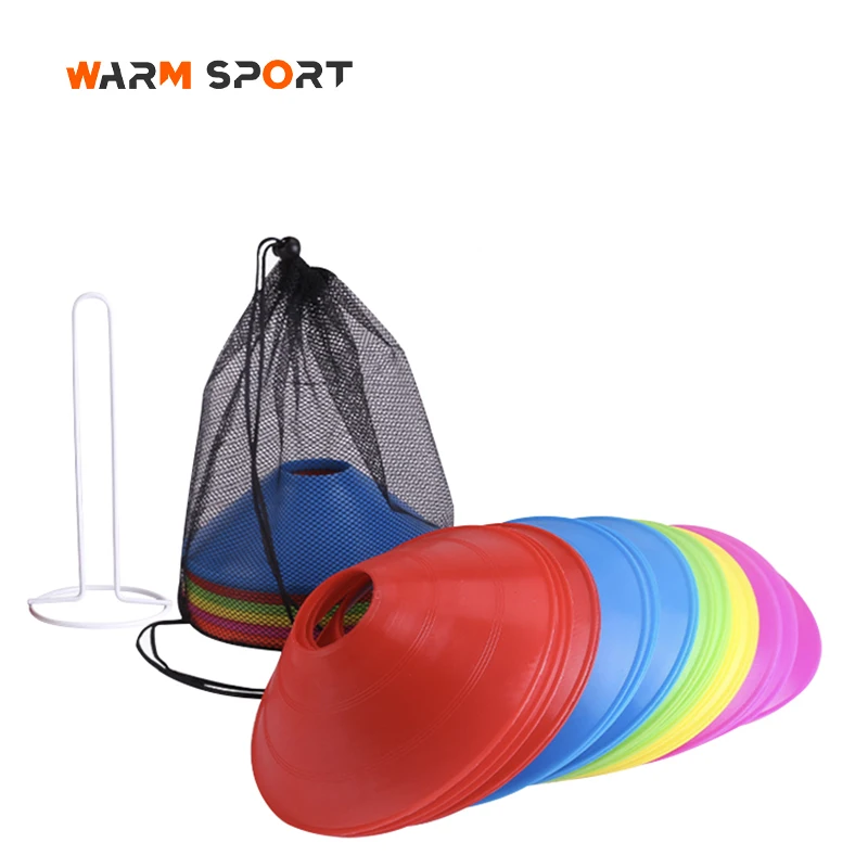 Hot Selling Custom Color Football Soccer Training Equipment PE Sports Marker Cones and Disc Cones