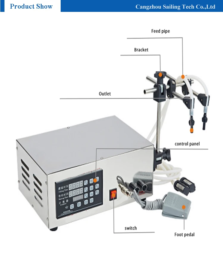2 Head Ice Cream Lotion Shampoo Paste Water Bottle Sachet Can Desktop Automatic Liquid Filling Machine With Conveyor Belt