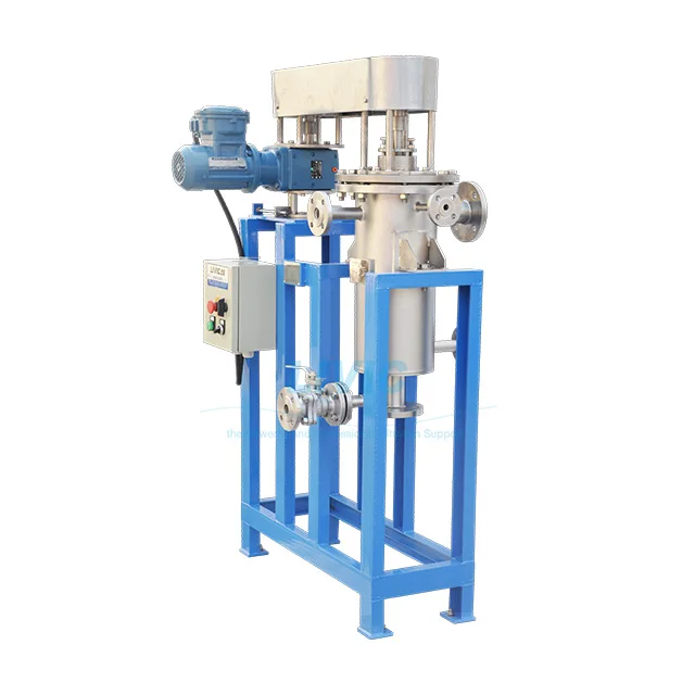 Self Cleaning Metal Edge Filter DFX Series For Honey And Polymer Filtration