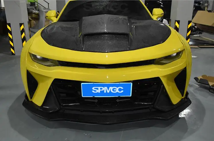 SPMGC капот из углеродного волокна для chevrolet camaro 2017-2019 переднего
