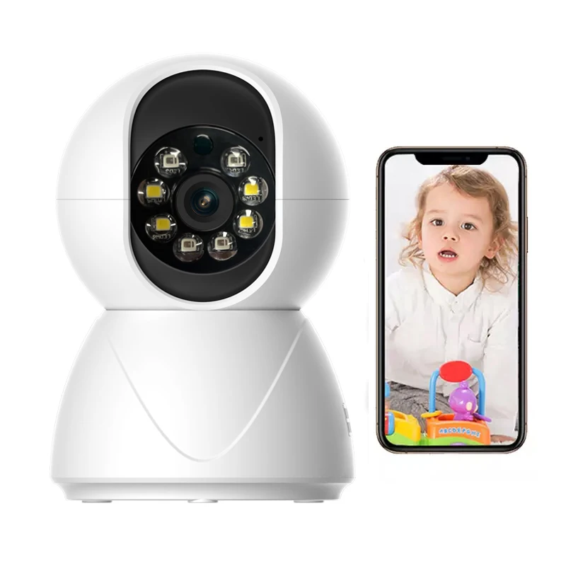 2MP home security wireless IP Baby Monitor with Two-way Talk motion detection wifi pet camera