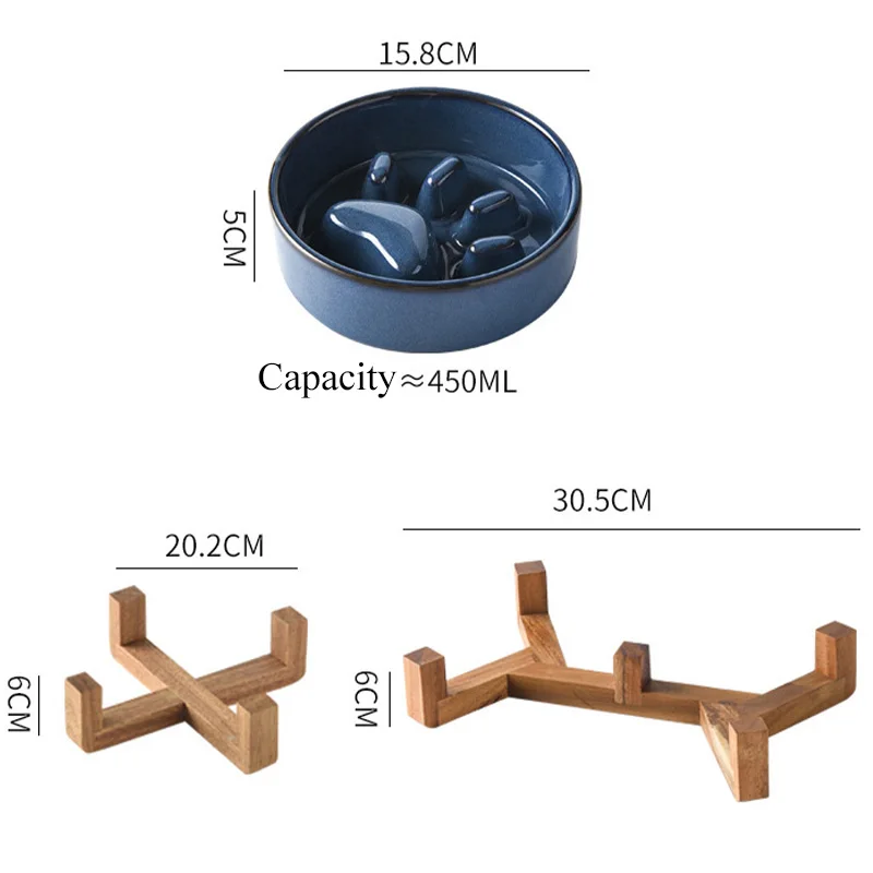 Керамическая миска для кормления собак