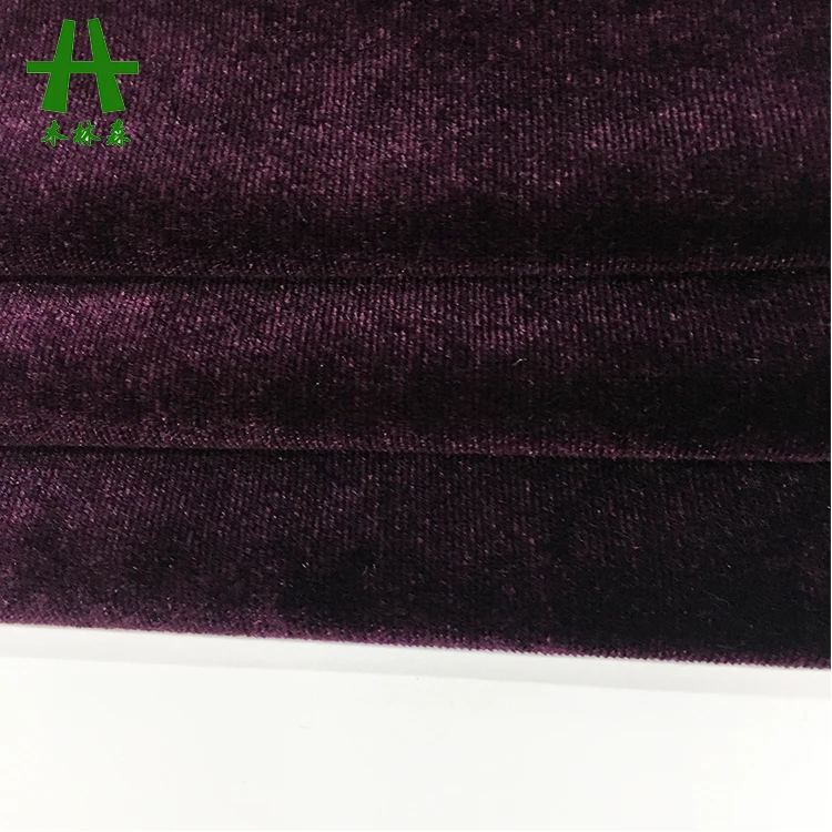 Mulinsen Textile Plain Dyed Knitted KS Korean Velvet Fabric Manufacturer