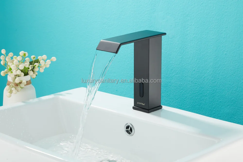 high quality non touch inductive sensor automatic faucet waterfall tap