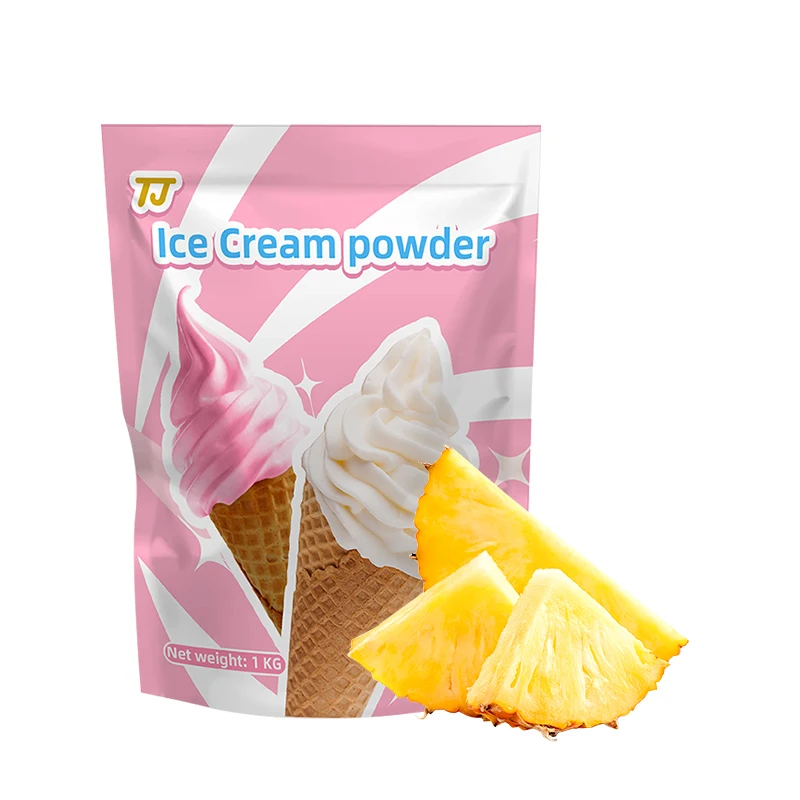 OEM factory price hard ice cream powder rich flavor cheap wholesale
