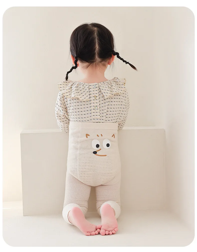 cartoon cute Anima children cotton soft PP leggings baby tights without  foot Baby Boys Girls comfortable tights